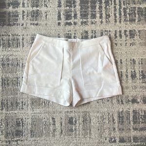 White ZARA shorts